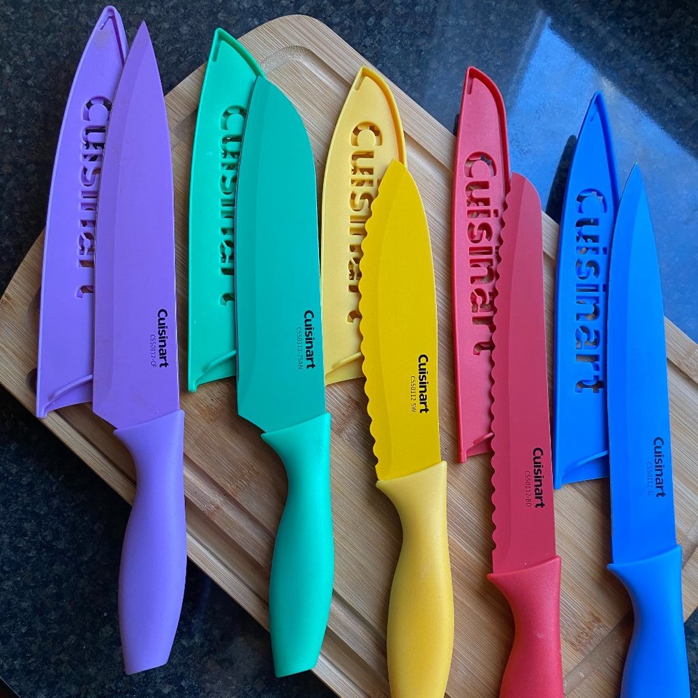 Cuisinart 5-Piece Knife, Cutlery-Set, Multi-colored.